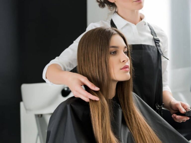 Trendy hair salons can help improve your self-esteem.